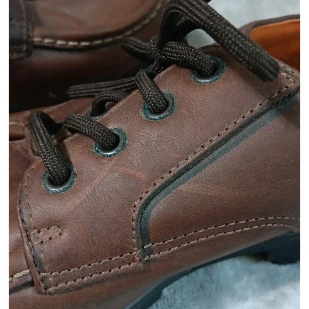 Earth Shoes Mens Oxford Shoes 11 Brown Leather Lewis Loafers Dress Casual‎ READ
